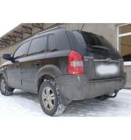 Фаркоп для Hyundai Tucson 2004-2010 съемный крюк на двух болтах 2000кг Автос