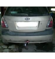 Фаркоп (ТСУ) для KIA Rio II (JB) 2005-2009 хетчбек съемный шар на двух болтах 1.1тонны Босал