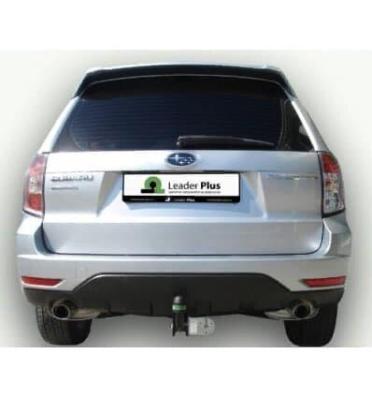 Фаркоп ТСУ для SUBARU FORESTER (SH) 2008-2013 условносъемный крюк на двух болтах Лидер Плюс