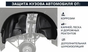 Подкрылок Chevrolet Lacetti седан 2004-2013 передний левый Rival