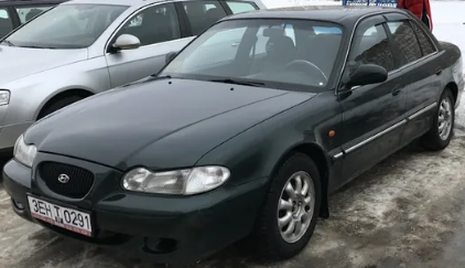 Дефлекторы окон (ветровики) Hyundai Sonata IV Sd 1998-2004; Tagaz 2004"EuroStandard" (Хюндай Соната) Кобра Тюнинг