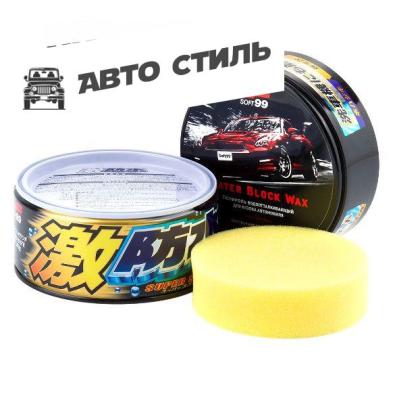 Soft99 Полироль кузова водоотталкивающая Soft Wax для тёмных 300гр.